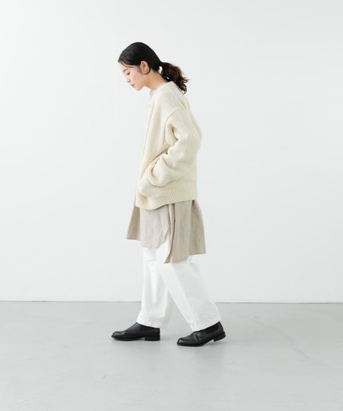 かぐれ（カグレ）の「ペルークルーネックカーディガン（ニット
