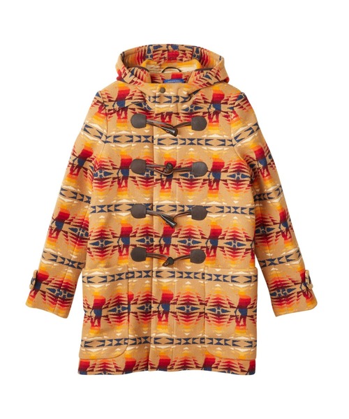PENDLETON×HYS TIMES総柄 ダッフルコート（ダッフルコート）｜HYSTERIC