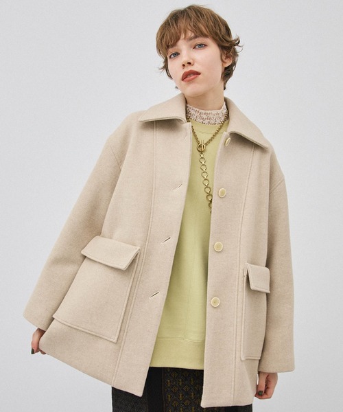 PUBLIC TOKYO（パブリックトウキョウ）の「ウールシャンブレーオーバー