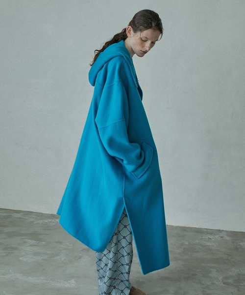 LE CIEL BLEU（ルシェルブルー）の「フードオーバーコート / Hooded