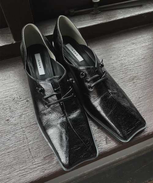 Ameri（アメリ）の「UND 2WAY SQUARE LOAFERS（ローファー）」 - WEAR