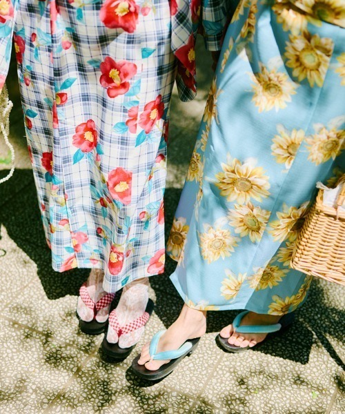 kutir（クティール）の「【クティールとレトロ】2wayレトロ浴衣セット