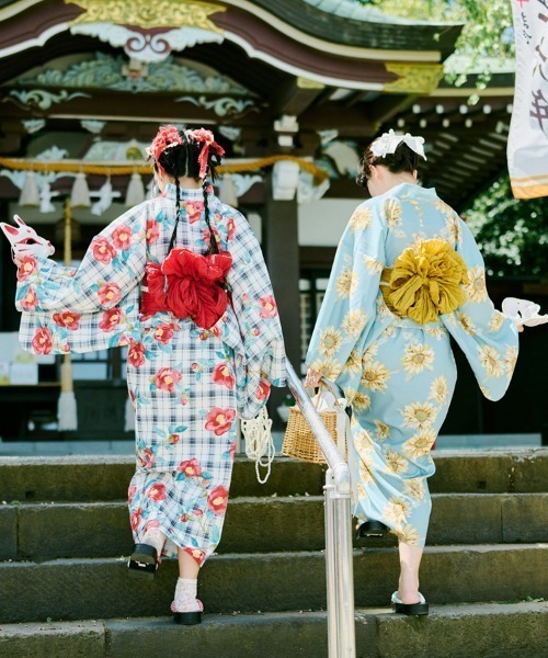 kutir（クティール）の「【クティールとレトロ】2wayレトロ浴衣セット