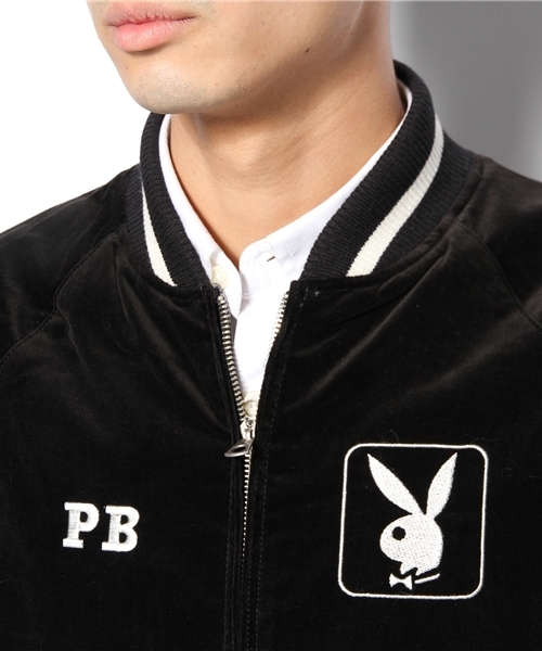 HYSTERIC GLAMOUR（ヒステリックグラマー）の「PLAYBOY刺繍