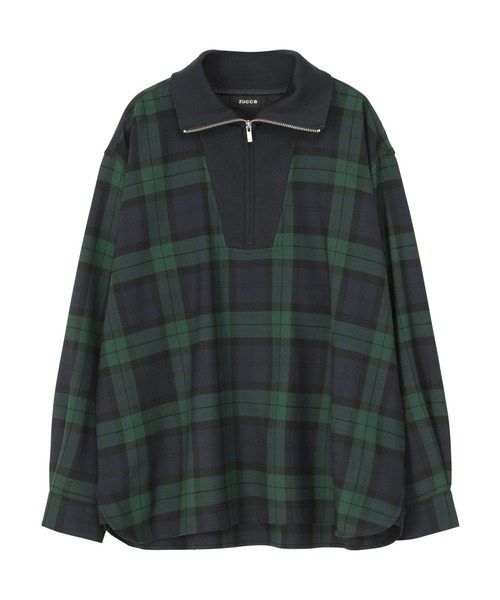 TWストレッチチェック / シャツ / S（シャツ/ブラウス）｜ZUCCa