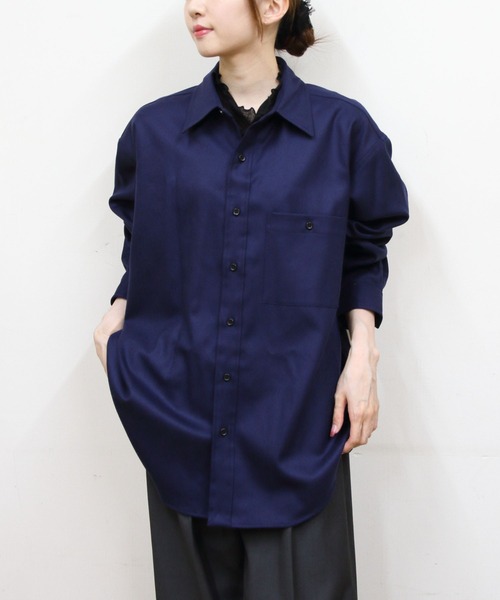 セール】THE SHINZONE/シンゾーン ウールダディシャツ WOOL DADDY