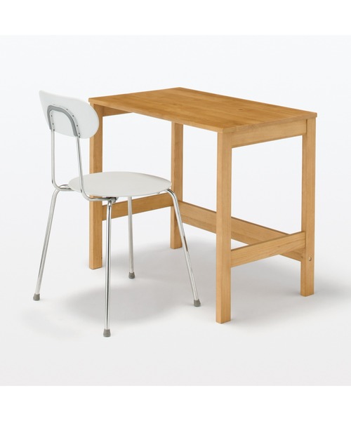 木製コンパクトデスク 約幅80×奥行50×高さ70cm（家具）｜無印