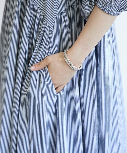 セール】先染めギャザーワンピース（ワンピース）｜BEARDSLEY