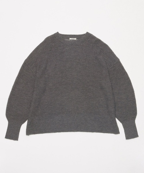 niko and（ニコアンド）の「アルパカウールMIXニットプルオーバー