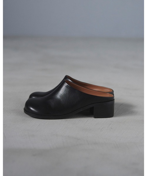 Ecoleather Heel Slip-ons（スリッポン）｜anuke（アンヌーク）の