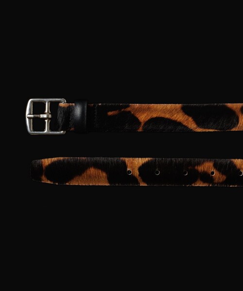 セール】【MAISON BOINET/メゾンボワネ】レオパードベルト（ベルト