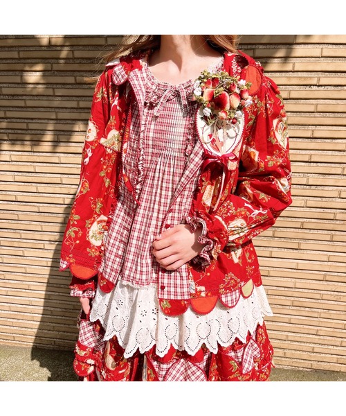 ピンクハウス♪かわいい♪いちごワンピース 美品✨ピンクハウス 苺