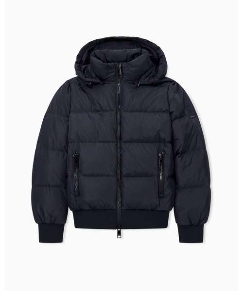 A|X アルマーニ エクスチェンジ】ICON リアルダウンショートジャケット