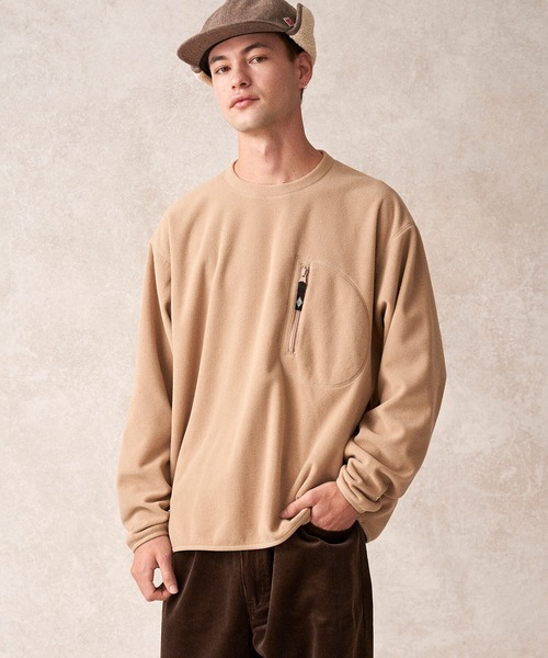 DANTON（ダントン）の「DANTON | フリース クルーネックプルオーバー