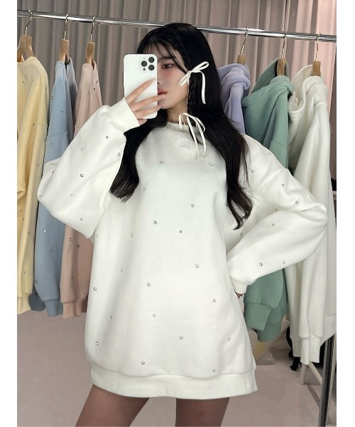 ランダムビジュースプリングプルオーバー（スウェット）｜Darich