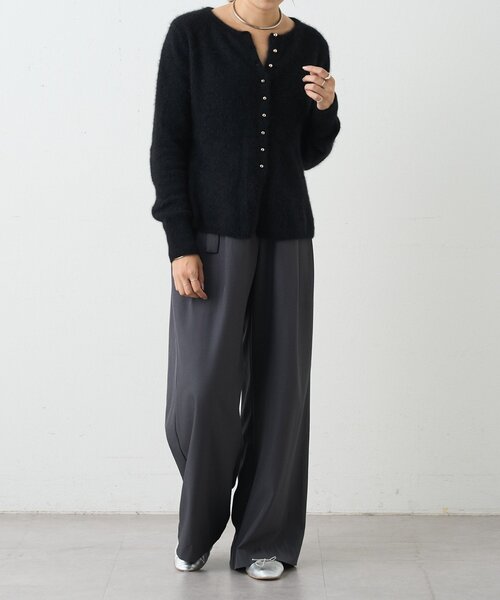 SHENERY（シーナリー）の「ラクーンペプラムカーディガン