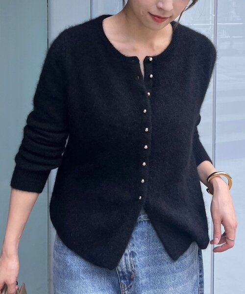 SHENERY（シーナリー）の「ラクーンペプラムカーディガン