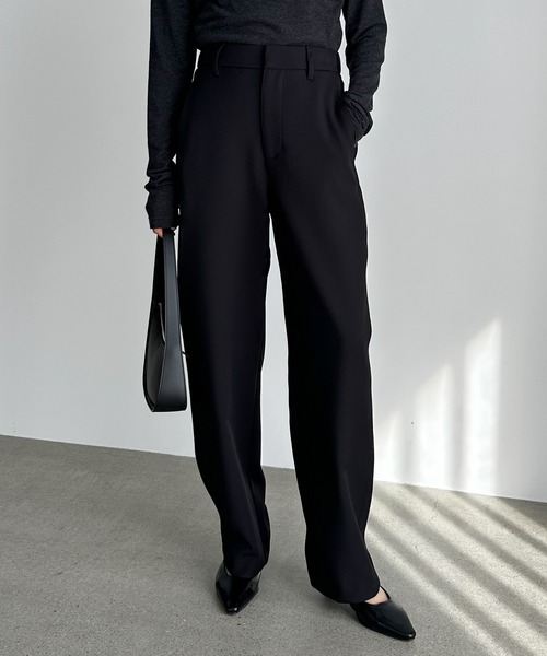 セール】ダブルクロスカーブパンツ（スラックス）｜evernavy（エバー