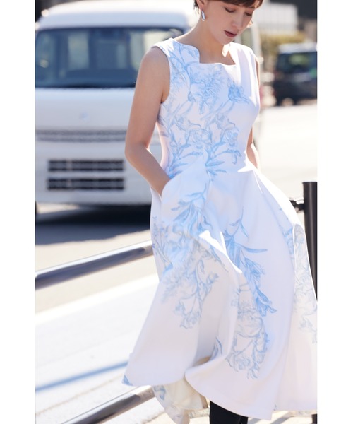 CELFORD（セルフォード）の「スカラネックワンピース（ワンピース