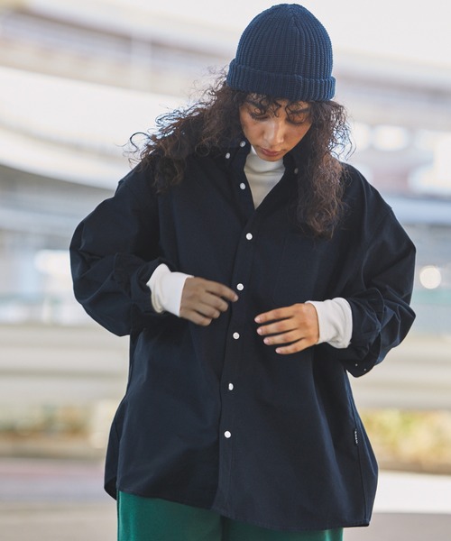 セール】【HECT】Big Oxford BD L/S Shirt / ビッグシルエットボタン