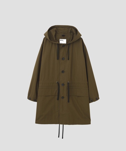 MHL.（エムエイチエル）の「WASHED COTTON NYLON（モッズコート）」 - WEAR