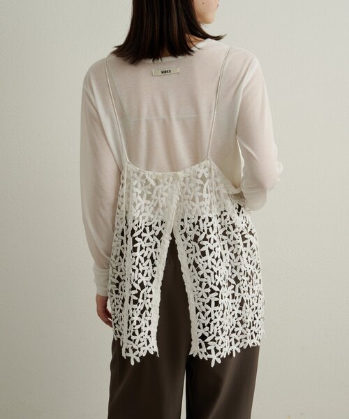 Omekashi（オメカシ）の「レースオーバーキャミソール（キャミソール