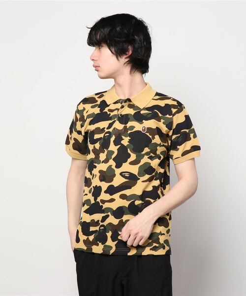 A BATHING APE（アベイシングエイプ）の「1ST CAMO ONE POINT POLO