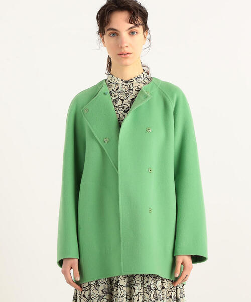 BALLSEY（ボールジィ）の「ウールビーバーメルトン ビッグカラーコート