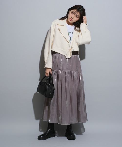Mystrada（マイストラーダ）の「オーガンティアードスカート（スカート