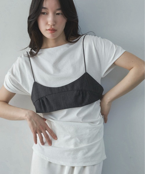 セール】メランジブラトップビスチェ（その他トップス）｜feepur