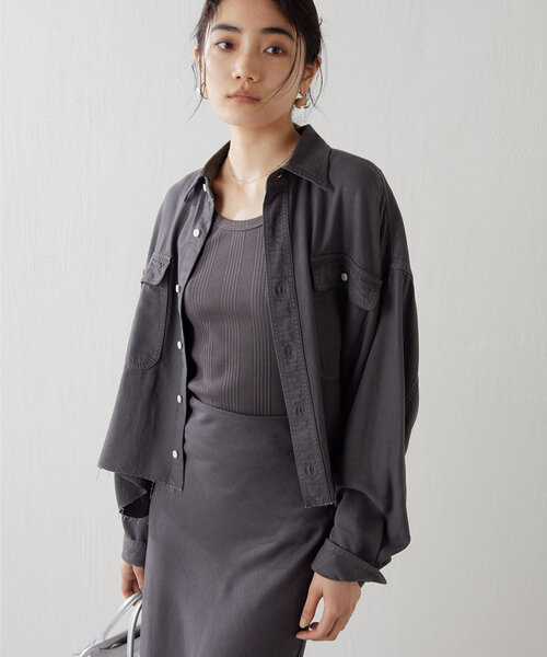 Whim Gazette（ウィムガゼット）の「テンセル(TM)繊維使用シャツ