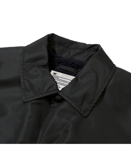 TMT（ティーエムティー）の「BIG LOGO NYLON BOA JACKET（ナイロン