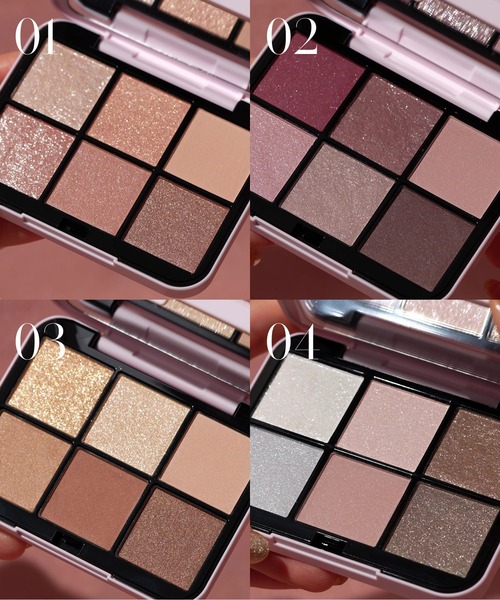 新色追加】SNIDEL BEAUTY / アイデザイナー n 01～06（アイシャドウ