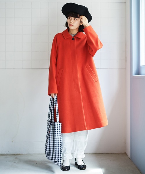 bulle de savon（ビュルデサボン）の「△Super100ウール ステンコート