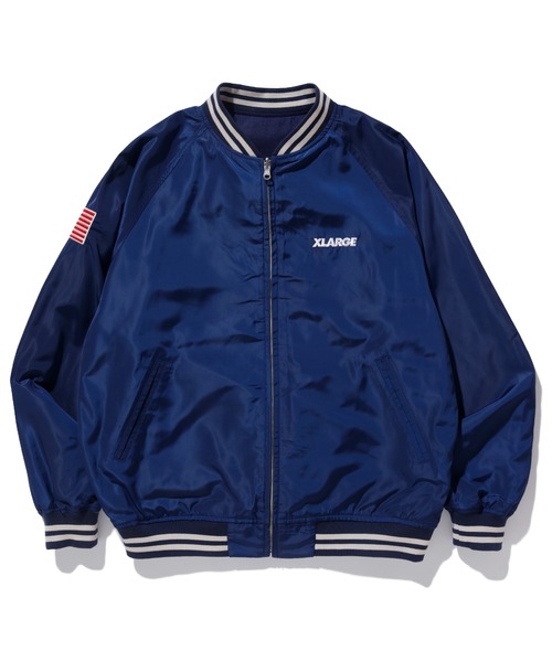 XLARGE（エクストララージ）の「REVERSIBLE BASEBALL JACKET