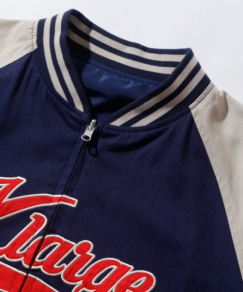 XLARGE（エクストララージ）の「REVERSIBLE BASEBALL JACKET