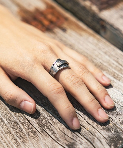 アンティーク加工シルバーリング（リング）｜niko and（ニコアンド