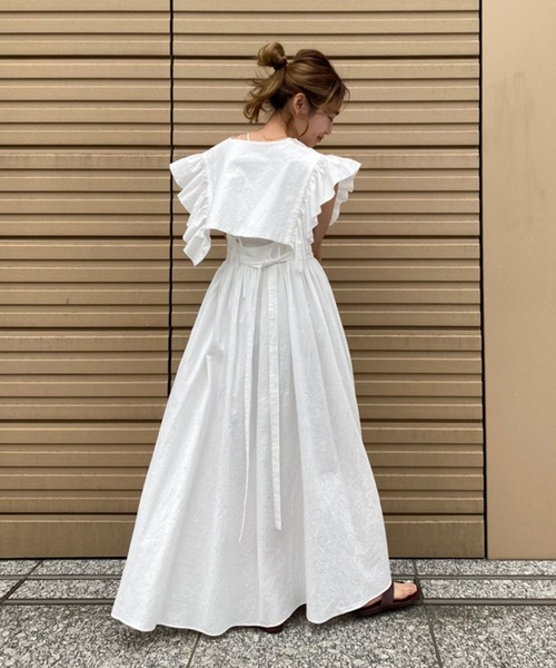 ETRE TOKYO（エトレトウキョウ）の「レイヤードマキシキャミワンピース