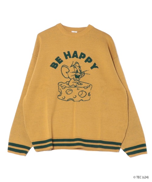 公式】トムとジェリー ジャガードニット（ニット/セーター