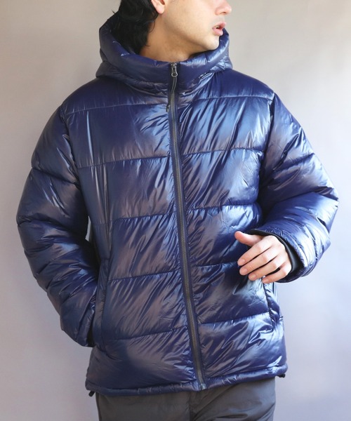 8(eight)（エイト）の「シレ加工中綿フードジャケット（ダウン