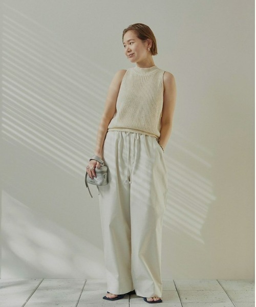 トゥデイフル チノパンtodayfulイージーチノパンツ(エクリュ36