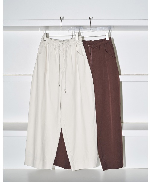 トゥデイフル チノパンtodayfulイージーチノパンツ(エクリュ36