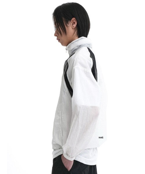 OY/オーワイ』 MESH HOODIE WIND BREAKER JAKCET/ メッシュフーディー