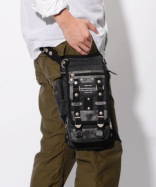 セール】DEVICEデバイス Haze3 2way レッグポーチ ショルダーバッグ