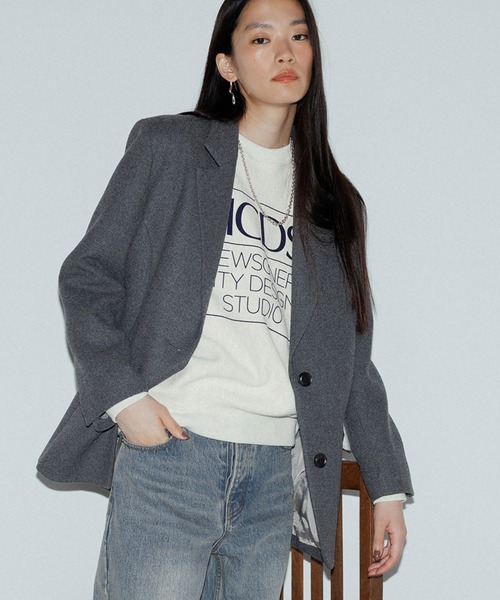 ADAM ET ROPE'（アダムエロペ）の「ボンディングオーバージャケット