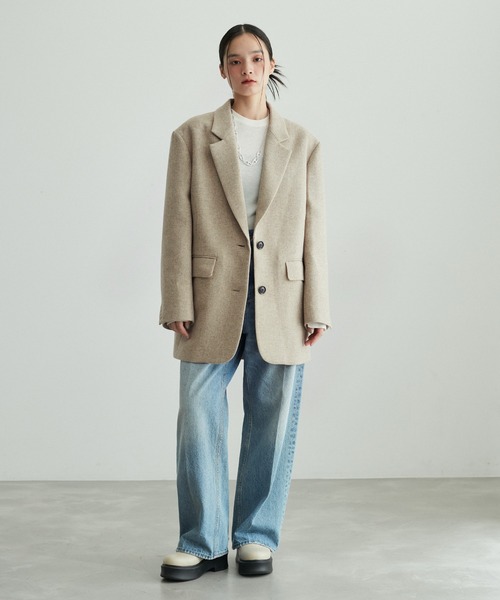 ADAM ET ROPE'（アダムエロペ）の「ボンディングオーバージャケット