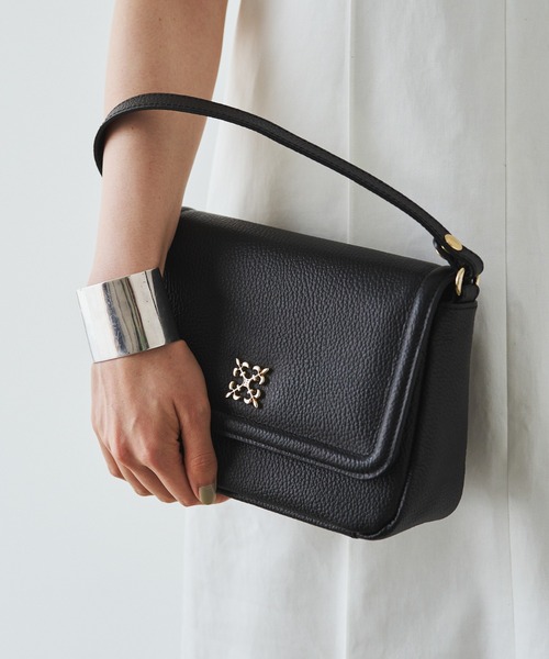 russet（ラシット）の「レザーフラップミニショルダーバッグ（CE-1354