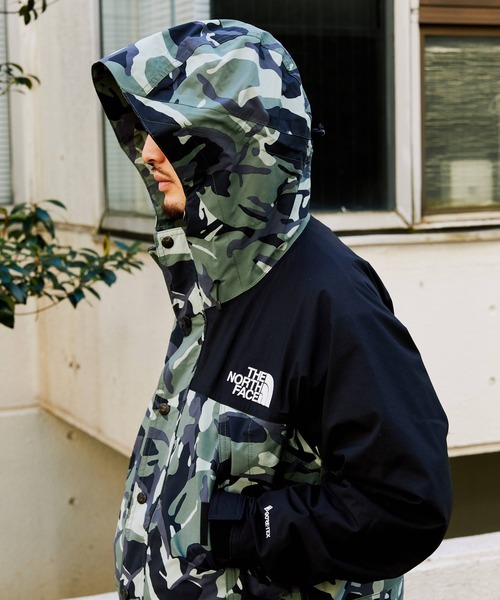 ノースフェイス 迷彩 ノベルティー ウェア パウダーガード付 ノース