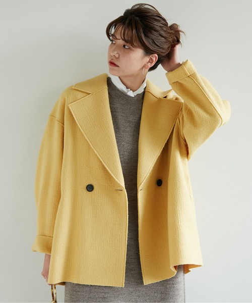 GALLARDAGALANTE（ガリャルダガランテ）の「ブークレーショートコート