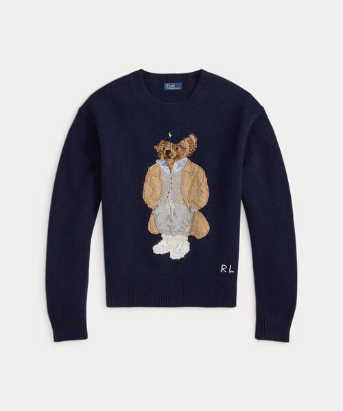 25年製✨️キャメル混 25年製✨️キャメル混 ラルフローレン ポロベア